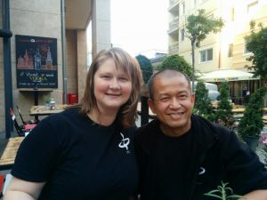 Eva (local host) & Nien (Toronto, Canada Instructor)